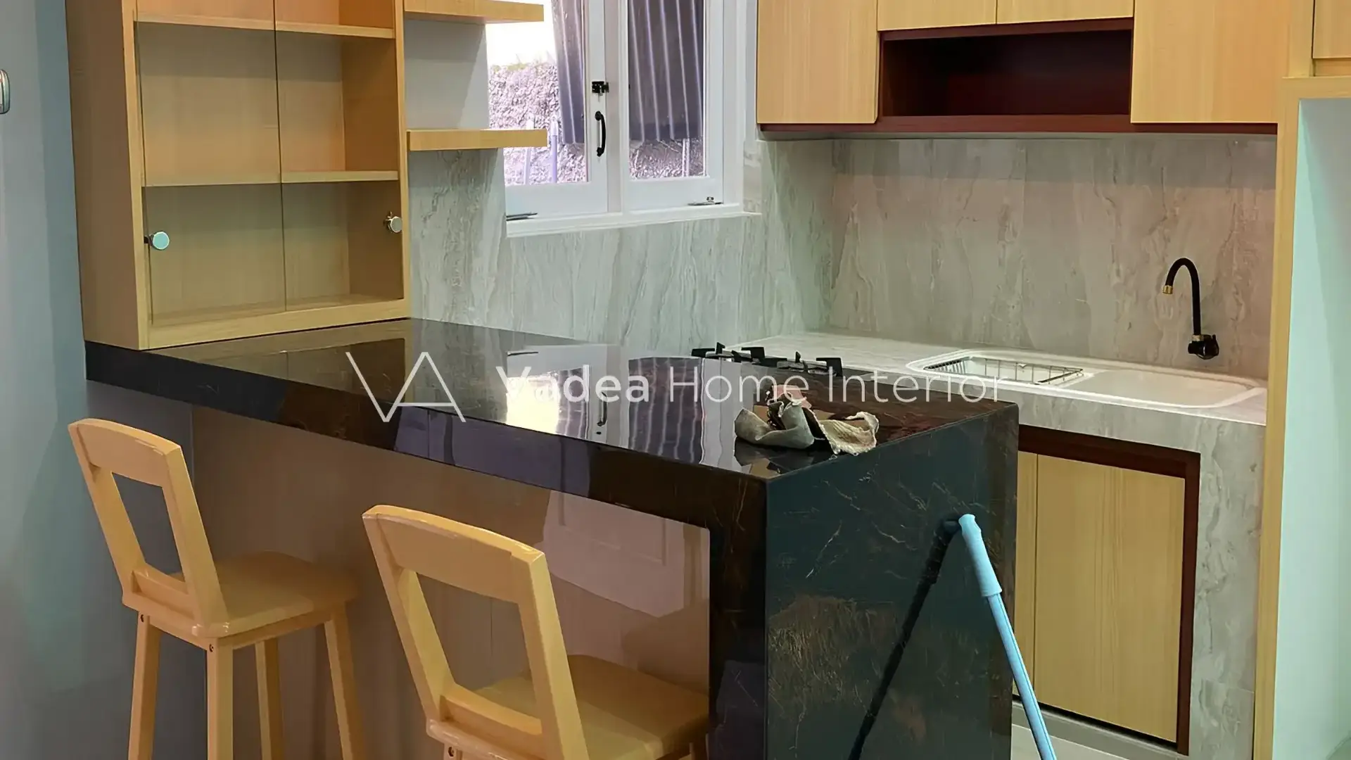 Kitchen Set Bumiayu Minimalis - Desain Dapur Custom oleh Vadea Interior